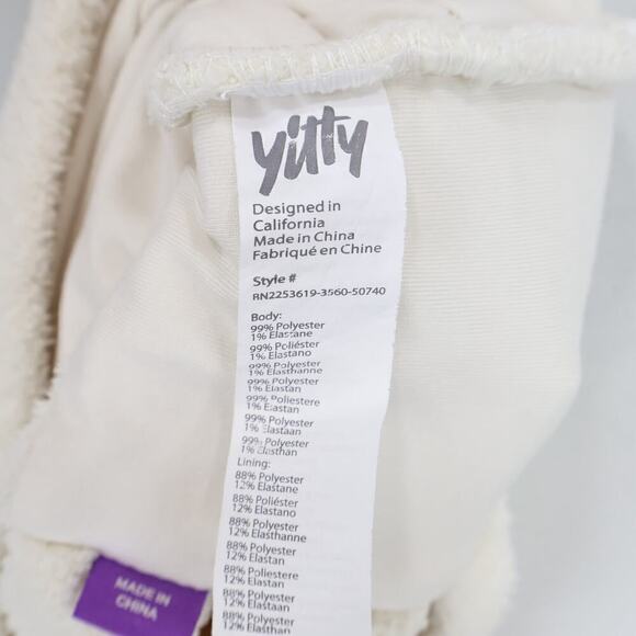 Yitty Cozy Soft Ivory Bandeau Size Large - Picture 4 of 6